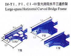 dj-tI、pI、cI-03型大跨距水平三通橋架